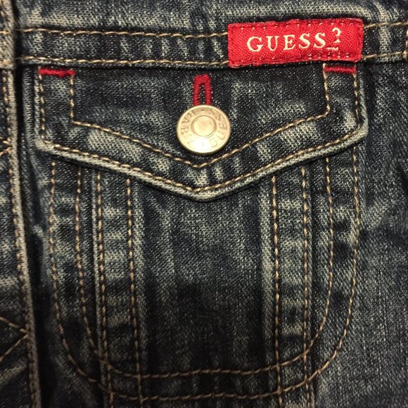 Baby Guess Jean Jacket Size 6-9 Months - Picture 4 of 6